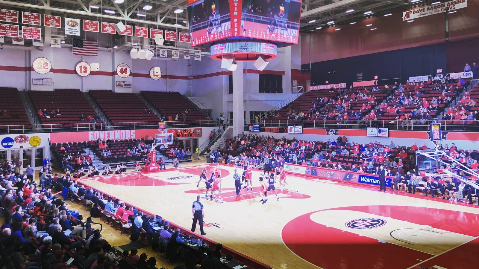 Dunn Center interior lighting by Knight Electric