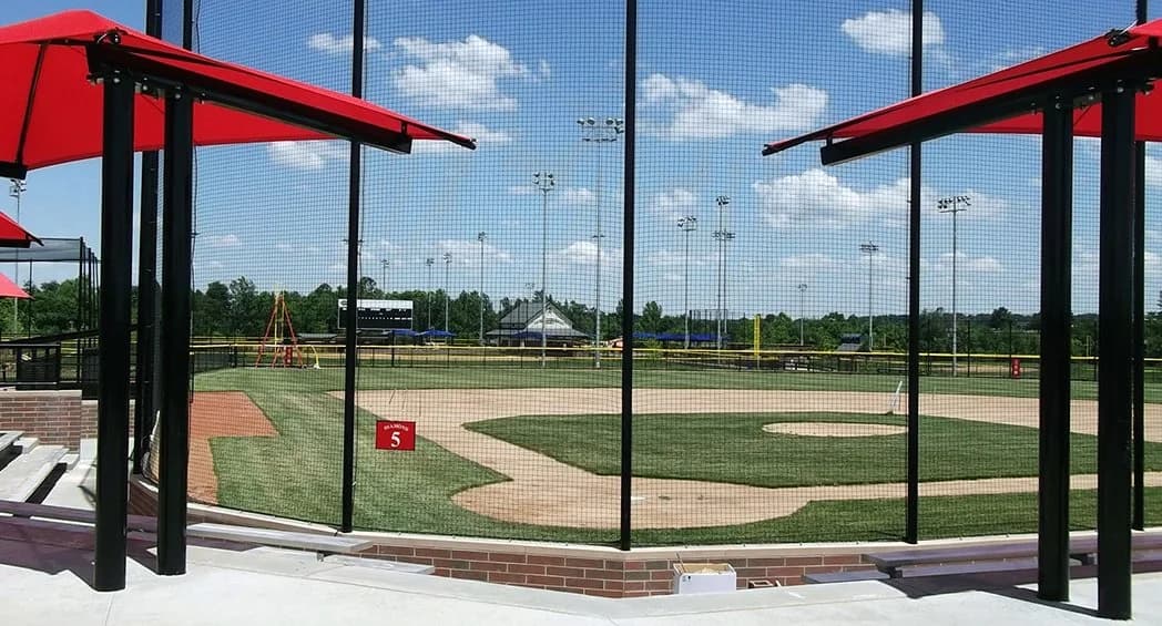 Elizabethtown field lighting installation