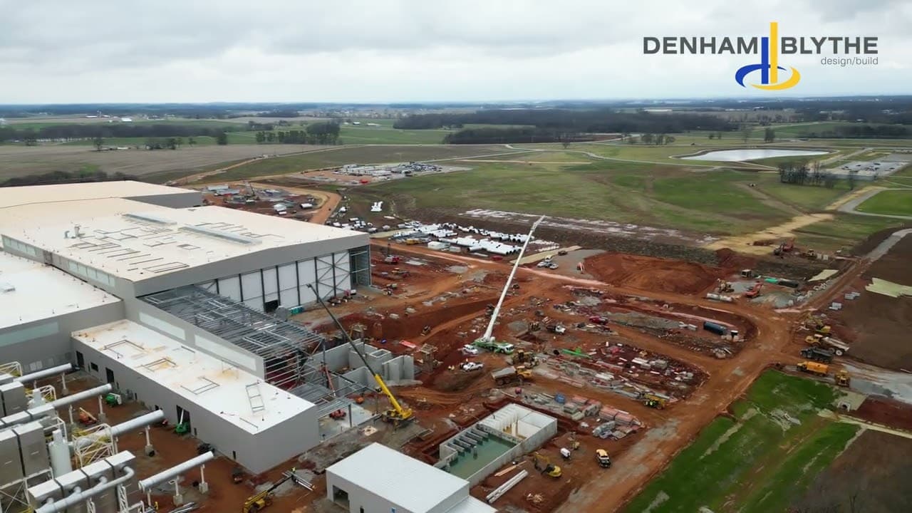 Novelis recycling center industrial electrical installation